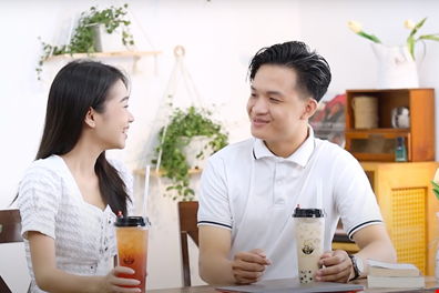 Video viral thương hiệu trà sữa 